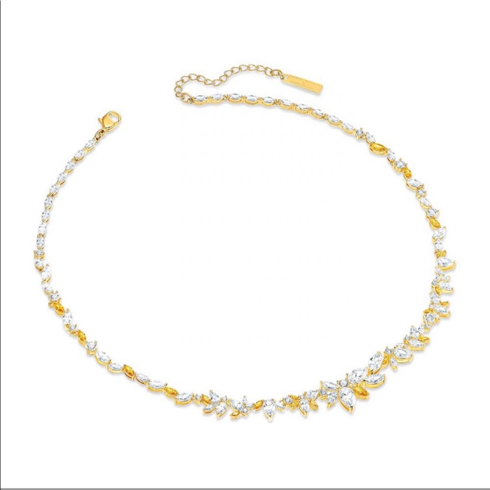 Swarovski Botanical Necklace NWOT